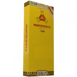 Montecristo Tubos коробка (3 шт., каждая в тубе)