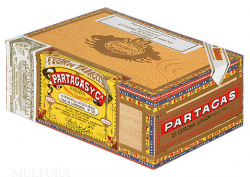 Partagas Coronas Junior Tubos коробка (25 шт, все в тубах)